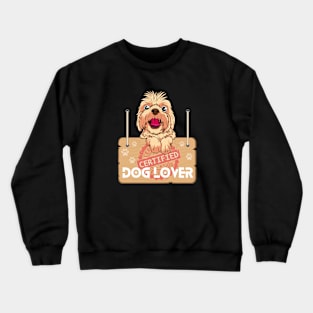 Certified Dog Lover Crewneck Sweatshirt